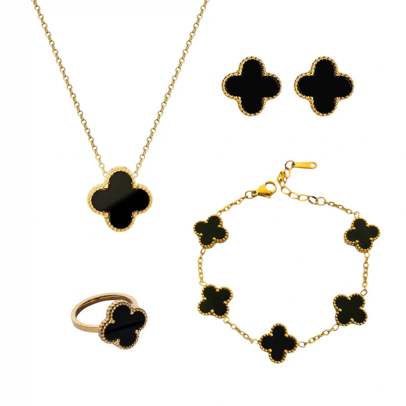 clover jewellry set